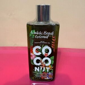 Bath & Body Works Waikiki Beach Coconut Shower Gel - Coconut 8 Oz New